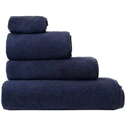 Рушник МВМ My Home Ніжність 70x140 см темно-синій  (BT-11 L DARK BLUE) - мініатюра 9
