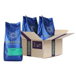 Набір кави в зернах Ducale Caffe Napoli натуральна смажена 1 кг х 2 шт.