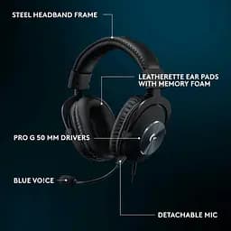 Навушники Logitech G PRO X SE Black (981-001470) - мініатюра 6