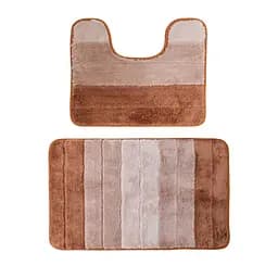 Набор ковриков Kornel для ванной комнаты 80 x 50 и 50 x 40 см (KL130-5)