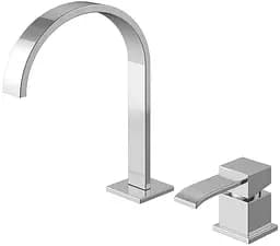 Смеситель для умывальника Kohlman Axis chrome QB205N Хром