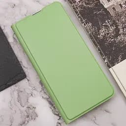 Шкіряний чохол-книжка GETMAN Elegant (PU) для Motorola Moto G32 М'ятний - мініатюра 5