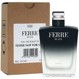 Туалетна вода тестер Gianfranco Ferre Ferre Black 100 мл