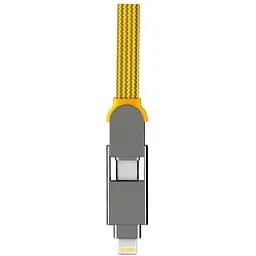 Кабель Rolling Square inCharge XL 3 м жовтий (XLL03R) - мініатюра 4
