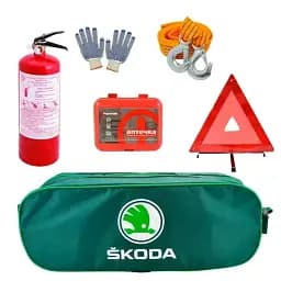 Набір автомобіліста Skoda легковий зелений 01-056-Л