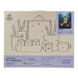 Набір для розпису по номерах "Лисеня" 40*50 см, IDEA2-GX47079, ТМ "99IDEAS" - мініатюра 4