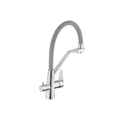 Змішувач для кухні з підключенням до фільтру Kroner KRP Edelstahl Klassisch - ESG03817GRA CV027937 Нержавіюча сталь - мініатюра 3