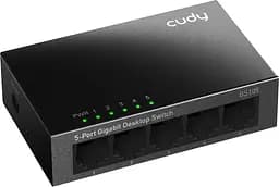 Комутатор Cudy GS105, 5 портовий Gigabit Metal Desktop Switch - мініатюра 4