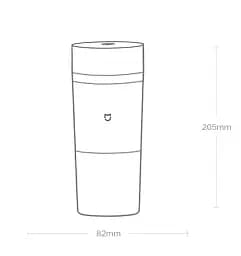 Фітнес-блендер Xiaomi MiJia Portable Juicer Cup White (MJZZB01PL) - мініатюра 4