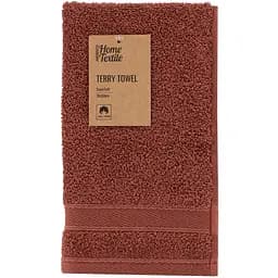 Рушник махровий Ardesto SuperSoft 30х50 см 100% бавовна теракотовий (ART2230RT) 