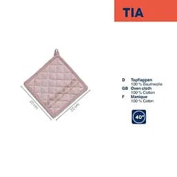 Прихватка KELA Tia, колір нуга, 20x20 см - мініатюра 3
