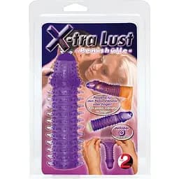 Насадка на пенис You2Toys X-tra Lust Penishulle 14.5 см фиолетовый