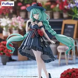 Фігурка FuRyu Вокалоїд Хацуне Міку Vocaloid Hatsune Miku Outing Dress 19 см F V HM OD 19 - мініатюра 6
