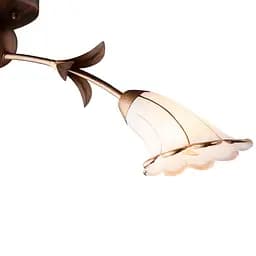 Люстра стельова Brille флористика E14 60W BR (LK-199C/3) - мініатюра 5
