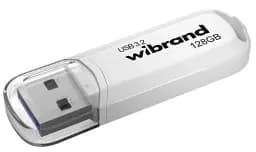 Флеш накопичувач USB 128Gb Wibrand Marten, White, USB 3.2 Gen 1 (WI3.2/MA128P10W)