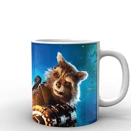 Кухоль GeekLand Стражі Галактики Guardians of the Galaxy Ракета та Грут GG.02.009.224 330 мл білий