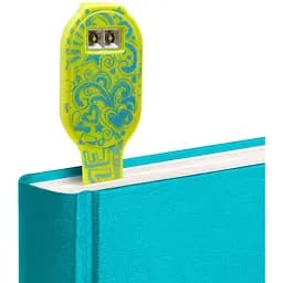 Закладка-ліхтарик Flexilight Rechargeable Класика Модний зелений, 14,7х3,6х1,3 см (FLRAW) - мініатюра 6