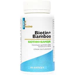 Комплекс All be Ukraine Biotin+Bamboo с биотином и экстрактом бамбука 90 капсул (ABU-02048)