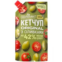 Кетчуп Pripravka Original з оливками 250 г