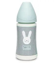 Бутылочка для кормления Suavinex Hygge Уютные истории Зайчика, 270 мл, бирюзовый (306680)