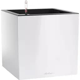 Вазон Lechuza Canto Premium 40 low білий блискучий (13750)