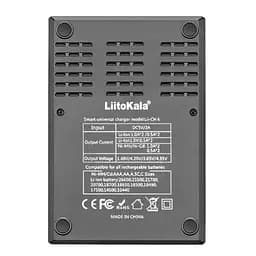 Зарядний пристрій для Liitokala Lii-CH4, 4 канали, Li-1.5/Ni-Mh/Li-ion/LiFePO4/Li-HiV, USB-C, LCD - мініатюра 3