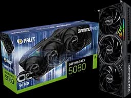 Видеокарта GeForce RTX 5080 16GB Palit GamingPro OC (NE75080S19T2-GB2031A)