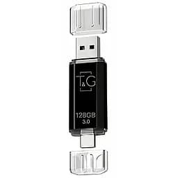 Флеш-накопитель TG 009 Star Series 2in1 USB 3.0 (USB-A/C) - 128GB Черный
