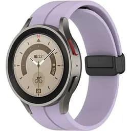 Ремешок DK CDK Silicone Sport Magnetic "S" для Samsung Galaxy Watch5 (R910 / R915) 44mm (015835) (viola / black)