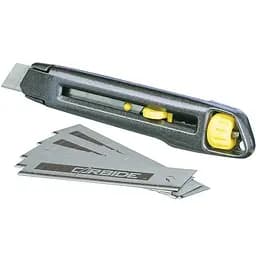 Ніж Stanley Interlock з висувним лезом 18 мм 165 мм (0-10-018) - мініатюра 2
