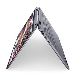 Ноутбук Lenovo IdeaPad 5 14IAL10 2-в-1, (83KT002BRM), AMD Ryzen AI 7350 до 5 ГГц, 14" WUXGA, 16 ГБ, 1 ТБ, графіка AMD Radeon 860M, FreeDOS, Luna Gray - мініатюра 10