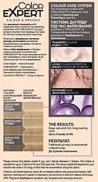 Крем-фарба для волосся Schwarzkopf Color Expert, з гіалуроновою кислотою, відтінок 10-21 (Перлинний Блонд), 142,5 мл - мініатюра 4