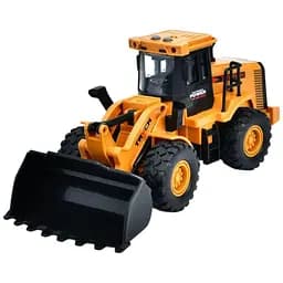 Інерційний бульдозер KLX900-1-17 зі світлом і звуком, 25 см, масштаб 1:43, гумові колеса, рухомі елементи