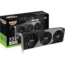 Видеокарта Inno3D GeForce RTX 5070 X3 OC (N50703-12D7X-195064L) EU [135908]