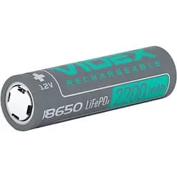 Аккумулятор Videx LiFePO4 18650 без защиты 2200 mAh bulk 1 шт. (18650-LFP/2200/1B)
