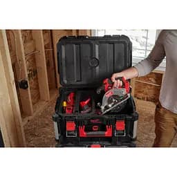 Пила дискова ручна акумуляторна безщіткова MILWAUKEE, M12 FCS442-502X, діаметр 140мм (ЗУ, 2х5Аг, HDкейс) - мініатюра 4