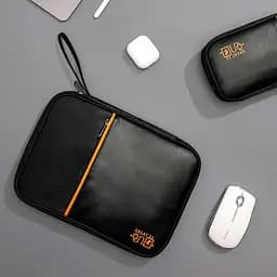 Органайзер для дротів і планшета LoveYouHome до 11'' 28х20х3 см чорний (59030) - мініатюра 7