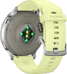 Смарт-годинник Garmin Venu 4 45 mm Silver with Citron Silicone Band (010-03014-02) - мініатюра 2