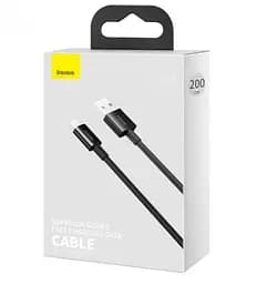 Кабель Baseus Superior Series Fast Charging Data Cable USB to Type-C 66W 2 м Чорний - мініатюра 2