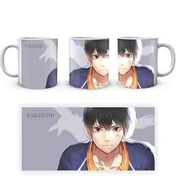 Кухоль GeekLand Haikyu!! Волейбол Кагеяма HK 001.06 330 мл білий - мініатюра 3