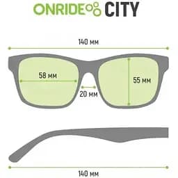 Окуляри Onride City Smoke 17% (1085-6936116101510) - мініатюра 2
