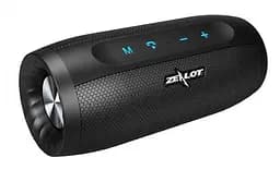 Бездротова Bluetooth колонка Zealot S16 стереозвук HiFi (Чорний)