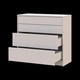 Комод Doros Дейл Кашемір 4Ш 90х41х85 (41516235) - мініатюра 2