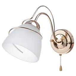 Бра Brille LK-076W/1 настенное накладное с выключателем классическое E14 FG