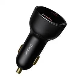 Автомобільний зарядний пристрій Baseus 100 W Superme Digital PPS DUAL 1U+1C + cable 100 W USB Type C TZCCZX-01 - мініатюра 6