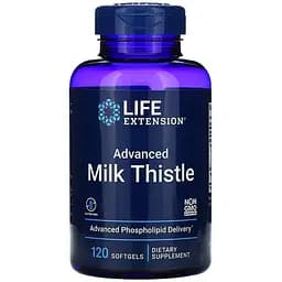 Натуральная добавка Life Extension Advanced Milk Thistle 120 капсул