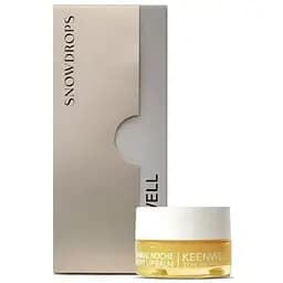 Бальзам-маска для губ Keenwell Snow Drops нічний ваніль 15 мл