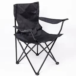 Крісло туристичне Lugi складане чорне SJ-0014B