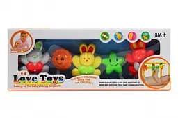 Набір брязкалець на коляску 432A, 5 іграшок в наборі