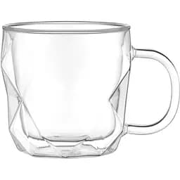 Набір чашок Ardesto з подвійними стінками 450 мл 2 шт. (AR2645BCH)